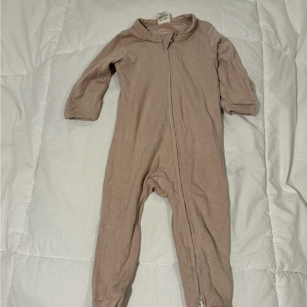 Larkspur Bamboo Baby Zipper Pajamas